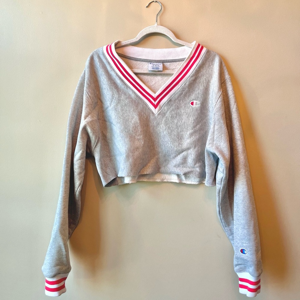 Champion cropped crewneck
